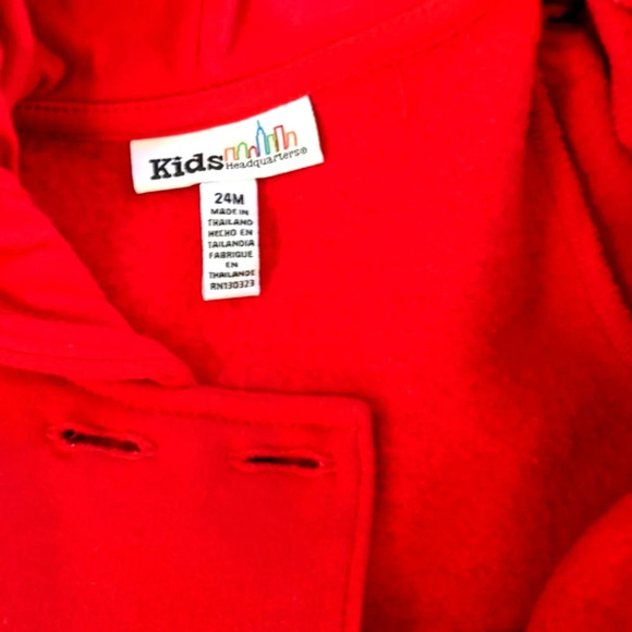 Girls Red & Black 3PC Pant Set - Picture 5 of 10